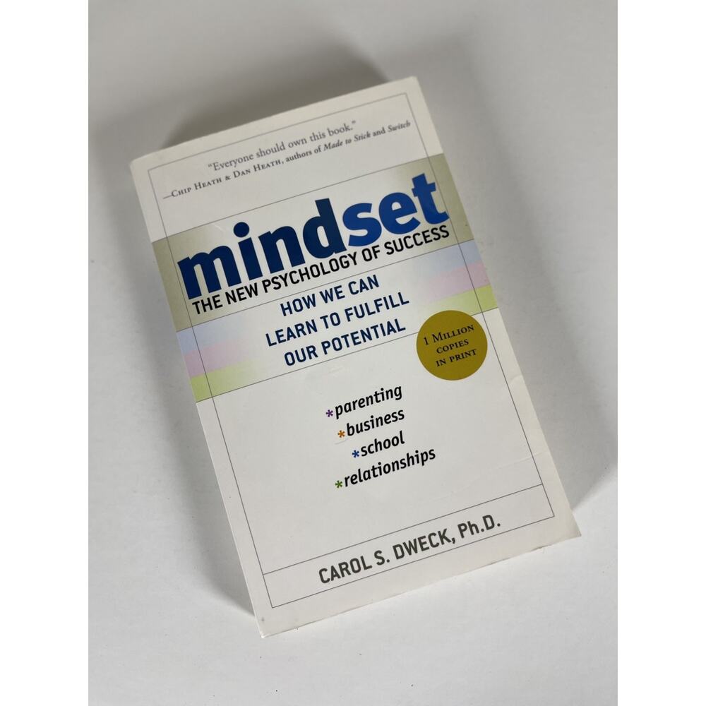 Mindset : The New Psychology of Success by Carol S. Dweck Book Paperback LikeNew